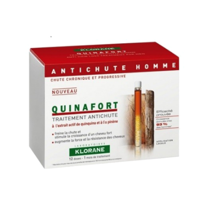 محلول ضد ریزش کلوران مدل کینافورت مناسب آقایان حجم ۱۲ × ۵ میلی لیتر