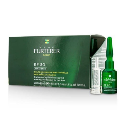 محلول ضد ریزش رنه فورترر مدل RF80 حاوی ۱۲ ویال ۵ میلی لیتری