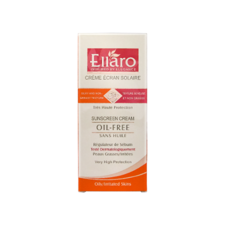 کرم ضد آفتاب الارو فاقد چربی بژ روشن +SPF 50 حجم ۴۰ میلی لیتر