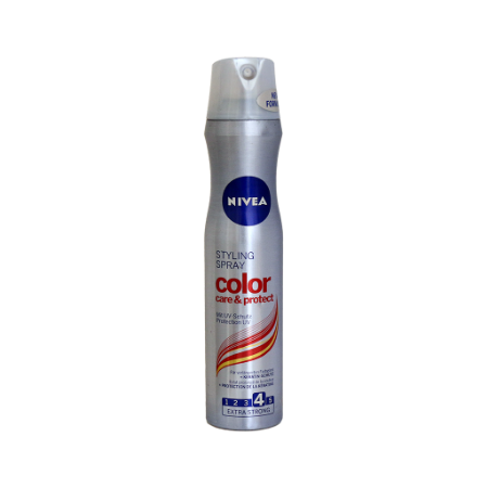 اسپری حالت دهنده قوی نیوآ سری کالر کر اند پروتکت حجم 250 میلی لیتر