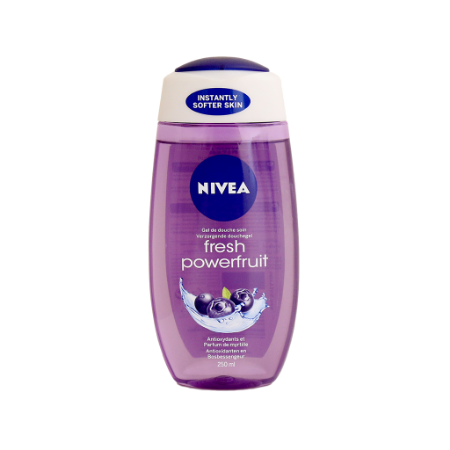 شامپو بدن نیوآ مدل پاور فروت فرش مخصوص بانوان حجم 250 میلی لیتر