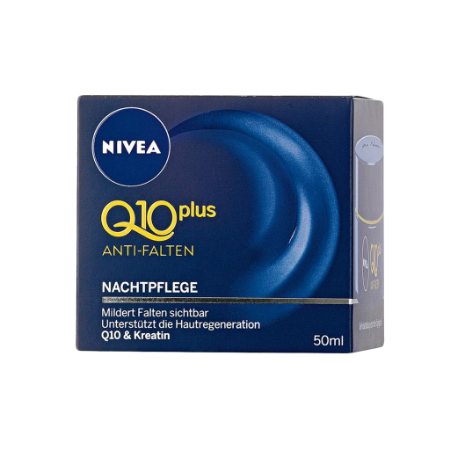 کرم ضد چروک شب نیوا سری کوآنزیم 10 حجم 50 میلی لیتر