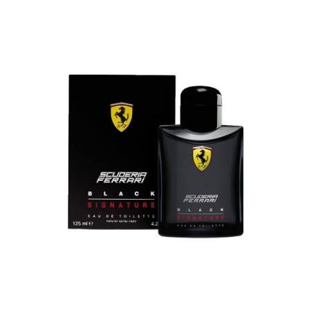 ادو تویلت مردانه فراری مدل Black Signature حجم 125 میلی لیتر