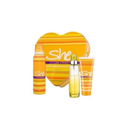 ست ادو تویلت زنانه شی مدل Crazy حجم ۵۰ میلی لیتر