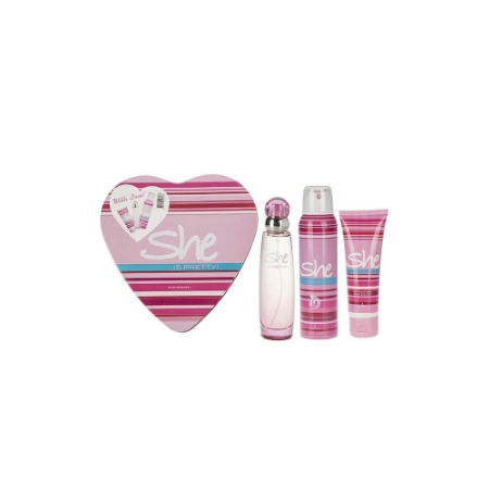 ست ادو تویلت زنانه شی مدل Pretty حجم ۵۰ میلی لیتر