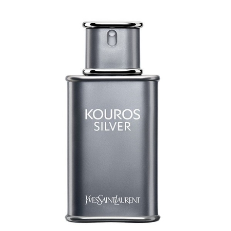 ادو تویلت مردانه ایو سن لوران کوروس سیلور Yves Saint Laurent Kouros Silver Eau De Toilette For Men 100ml