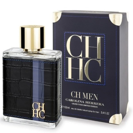 تصویر  ادو تویلت مردانه کارولینا هررا مدل CH Men Grand Tour حجم ۱۰۰ میلی لیتر