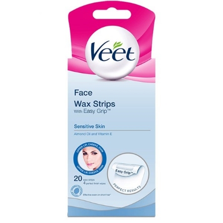 نوار موبر ویت مخصوص صورت Veet For Face Hair Remover Strips