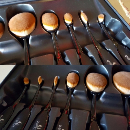 ست براش آرایشی حرفه ای لورنزو 10 عددی