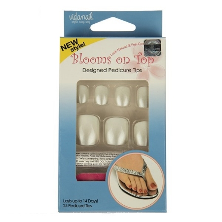 ناخن مصنوعی تریتون Triton Blooms On Top Tnail-23 Designed Pedicure Tips