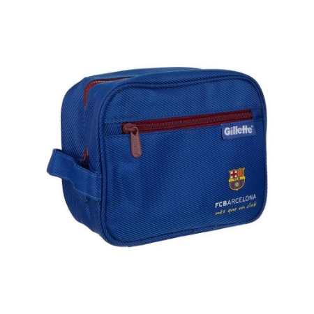 پک ژل اصلاح مردانه ژیلت مدل FCBARCELONA به همراه کیف