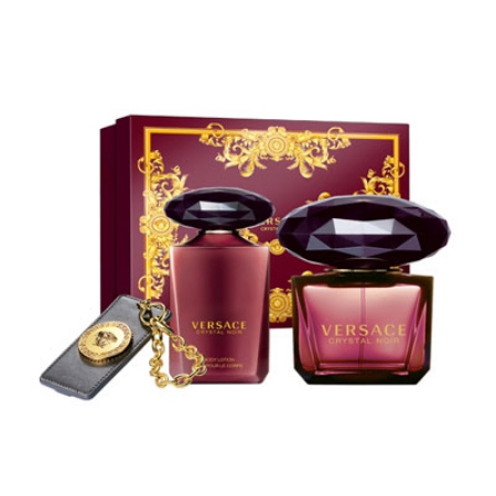 پرفيوم ست ورساچه كريستال نوير ادو توالت+لوسيون