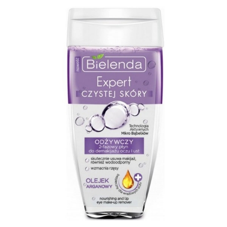 آرایش پاک کن دوفاز مخصوص چشم و لب بیلندا