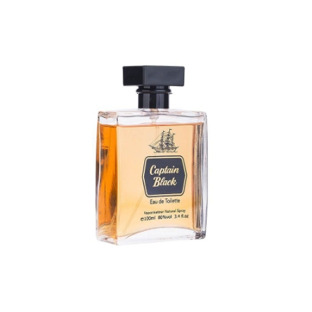 ادو تویلت مردانه کاپتان بلک مدل Captain Black حجم 100 میلی لیتر