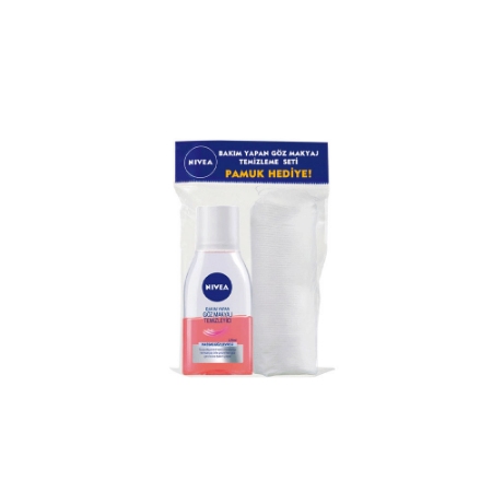 محلول چشم پاک کن نیوآ همراه پد آرایش پاک کن 70 عددی