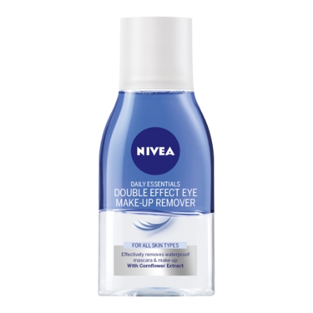 محلول پاک کننده آرایش چشم نیوآ مدل دابل افکت حجم ۱۲۵ میلی لیتر