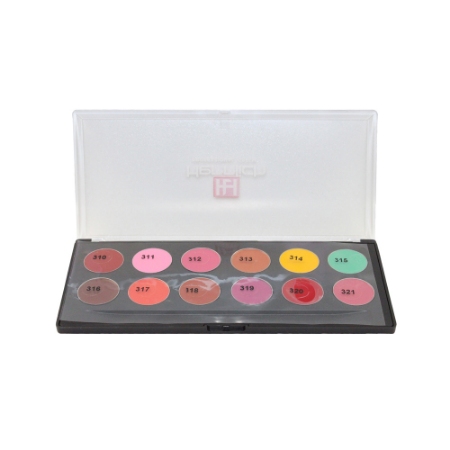 پالت رژ لب هرلیچ 12 رنگ