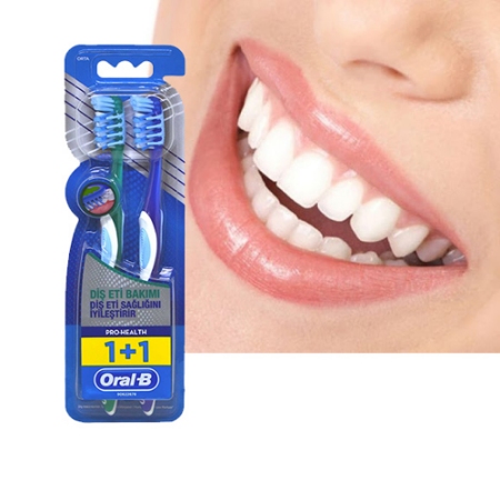 پک دو عددی مسواک اورال بی مدل پرو هلث