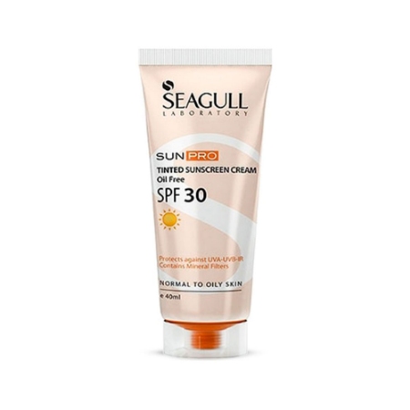 کرم ضد آفتاب رنگی سی گل فاقد چربی SPF30 حجم 40 میلی لیتر