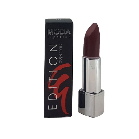 تصویر  رژ لب جامد مدا مدل edition super mat شماره 130