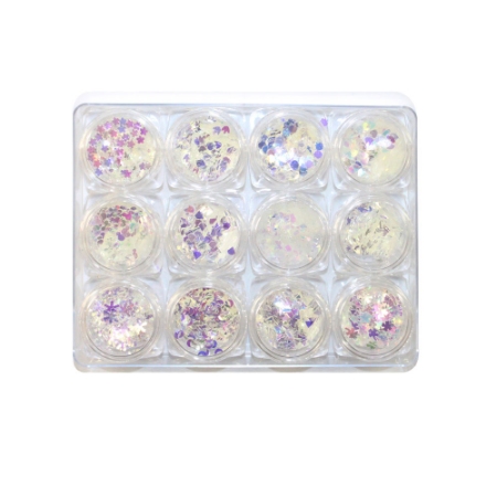 دیزاین ناخن هرلیچ مدل صدفی