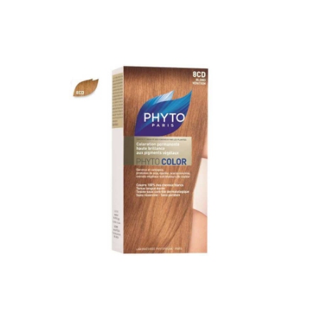 کیت رنگ مو فیتو سری بلوند مسی طلایی روشن شماره 8CD