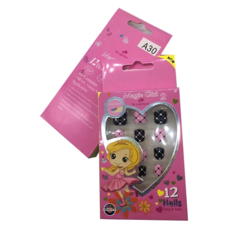ناخن مصنوعی کودک مجیک گرل مدل A30