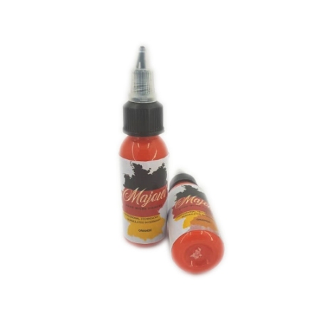 رنگ تاتو ماژورل رنگ نارنجی