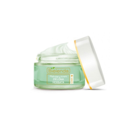 تصویر  کرم روز مات کننده بیلندا حاوی عصاره چای سبز حجم 50 میلی لیتر