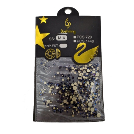 نگین ناخن وینز 720 عددی 5 سایز شماره 58