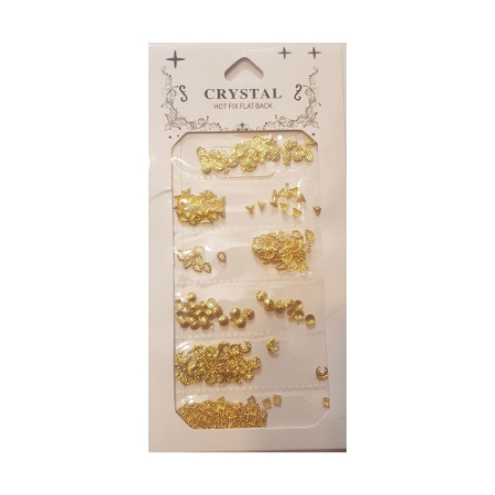 نگین ناخن کریستال مدل استیکری شماره 13