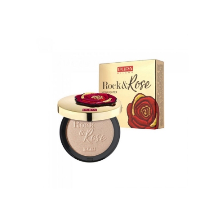 رژگونه هایلایتر پوپا مدل Rock & Rose شماره 001