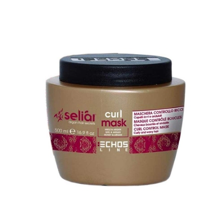 ماسک مو موهای فر اچ اس لاین حجم 500 میلی لیتر