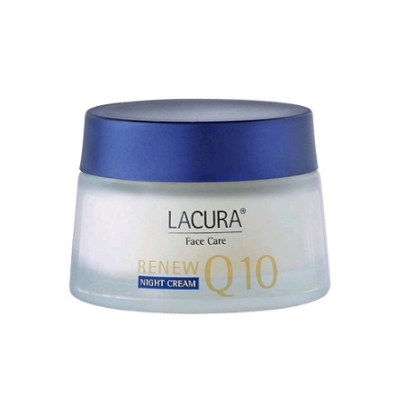 کرم ضد چروک شب لاکورا مدل Q10 حجم 50 میلی لیتر