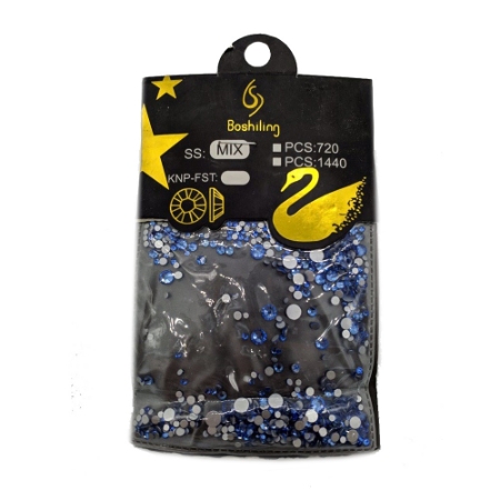 نگین ناخن وینز 720 عددی 5 سایز شماره 61