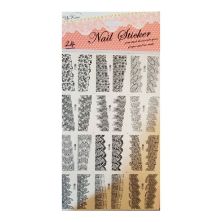 لنز ناخن شماره 24