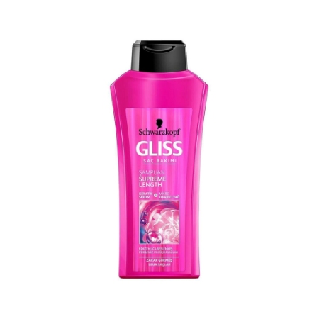 شامپو تقویت کننده موی سر گلیس مدل Supreme Length حجم 600 میلی لیتر