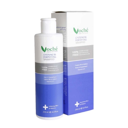 شامپو تقویت کننده مو وچه حاوی سیستئین و ویتامین B6 حجم ۲۵۰ میلی لیتر