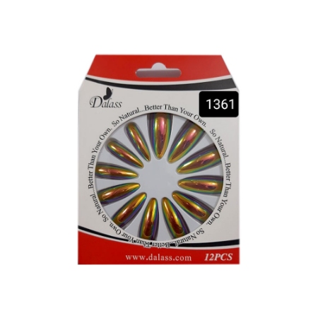 ناخن مصنوعی دالاس مدل کروم یو وی 1361