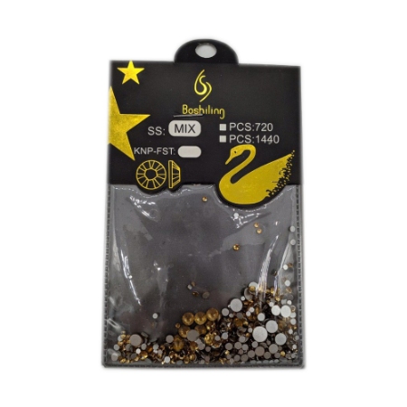 نگین ناخن وینز 720 عددی 5 سایز شماره 62