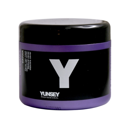 ماسک ترمیم کننده مو یانسی حاوی عصاره خاویار حجم ۵۰۰ میلی لیتر