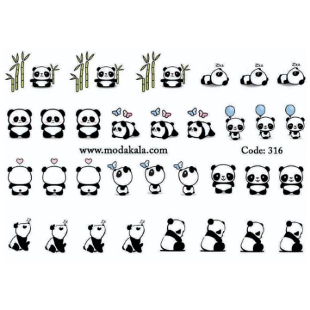 لنز ناخن شماره 316