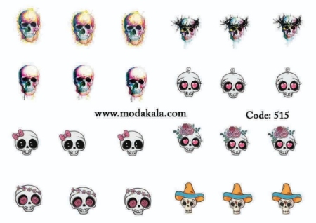 لنز ناخن شماره 515