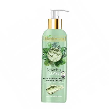 شوینده خمیری صورت بیلندا حاوی خاک رس سبز