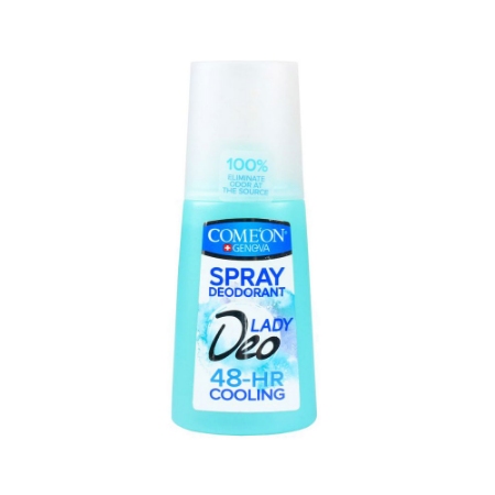 اسپری دئودورانت زنانه کامان خنک کننده حجم 125 میلی لیتر
