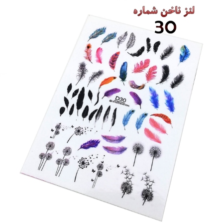 لنز ناخن شماره D30