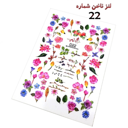 لنز ناخن شماره D22