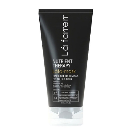 ماسک مو مغذی و تقویت کننده لافارر مخصوص انواع مو حجم 200 میلی لیتر