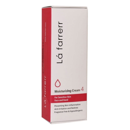 کرم مرطوب کننده پوست حساس لافارر حجم 75 میلی لیتر