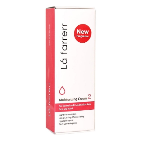 کرم مرطوب کننده لافارر مخصوص پوست نرمال و مختلط حجم 75 میلی لیتر